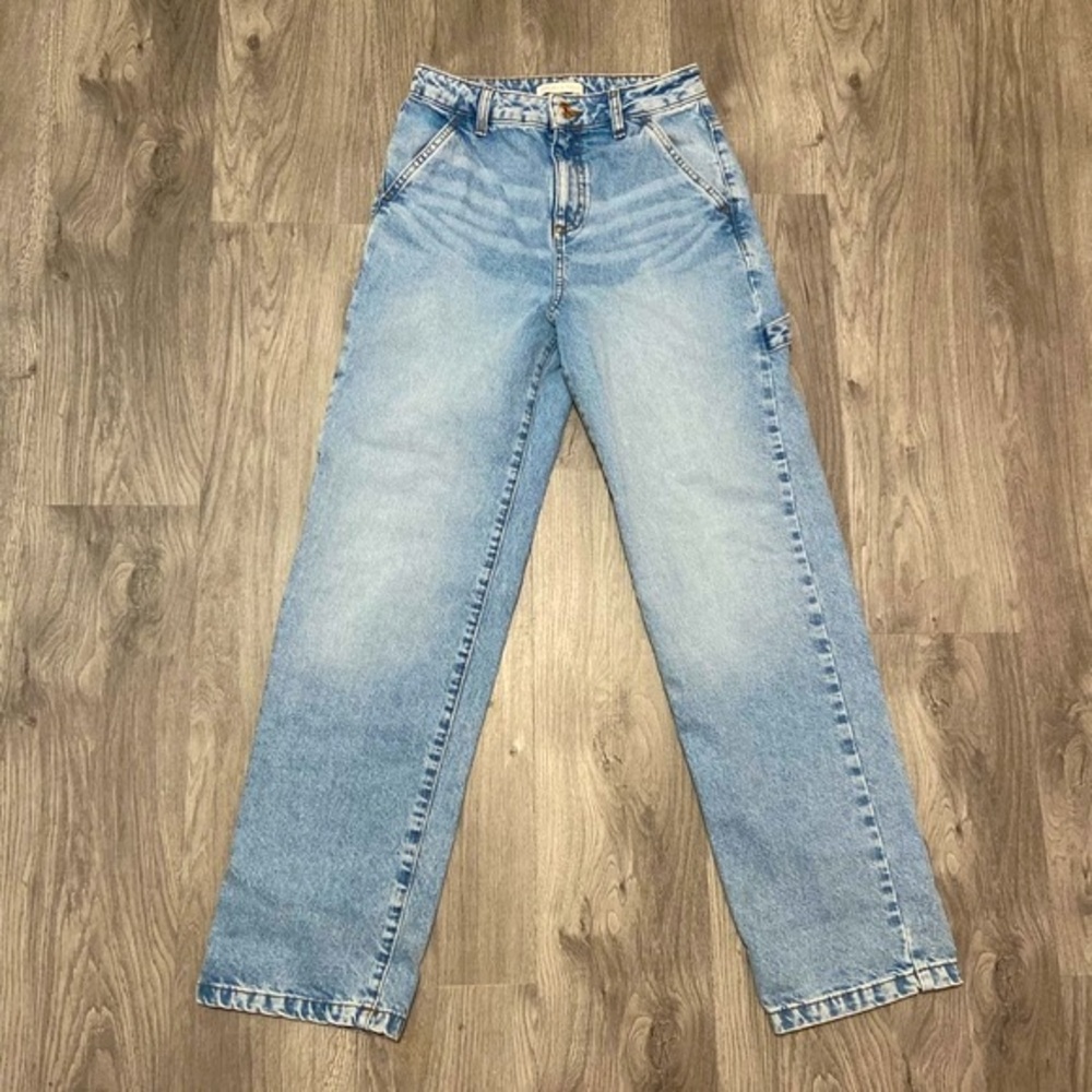 Light Wash Baggy Jean